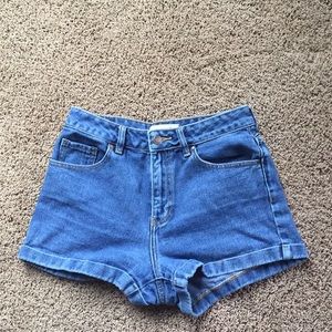Pac Sun Highwaisted Mom Shorts